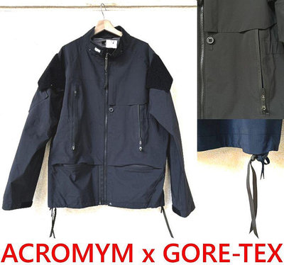 BLACK近全新Acronym x GORE-TEX機能之王Errolson Hugh立領風衣外套