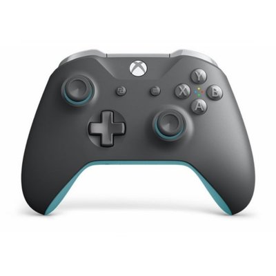 【Xbox One 原廠無線手把 控制器】藍灰色
