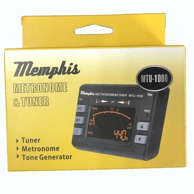 【澄風樂器】MEMPHIS MTU-1000 調音 節拍器 調音器項目:十二平均律,西洋管樂
