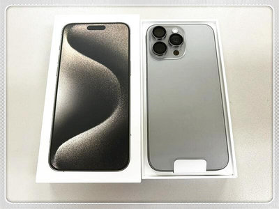 港版 雙卡 Apple iPhone 15 Pro Max 鈦金屬 1TB 二手【台北市自取面交】