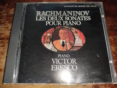 Le Chant Du Monde Victor Eresco Rachmaninov 拉赫曼尼諾夫 2首鋼琴奏鳴曲