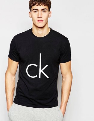 Calvin Klein ck 黑色T-shirt 素色 短袖t恤 全新正品 黑Tee 潮流 短t