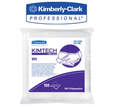 【米勒線上購物】美國 Kimberly 無塵室 W4 無塵擦拭布 12吋x12吋 5包/箱 100張/包【33330】