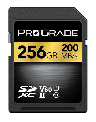 【竭力萊姆】預購 ProGrade SDXC UHS-II 256GB V60 記憶卡 200MB/s 新Lexar