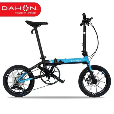 大行DAHON折疊自行車16寸鋁合金9速碟剎版K3plus運動單車KAA693-雙喜生活館