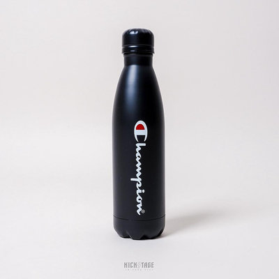 CHAMPION BOTTLE 黑色 不鏽鋼保溫杯 保溫瓶 500ML 運動水壺【CP007-BK】