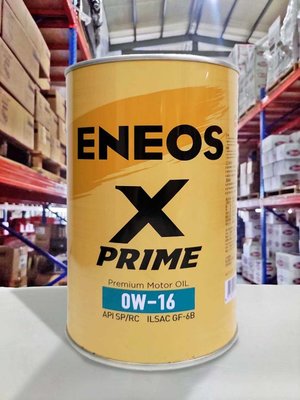 『油工廠』ENEOS X PRIME 0W16 全合成 機油 鐵罐 SP GF-6B 新日本