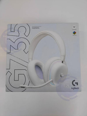 【MR3C】含稅公司貨 Logitech 羅技 G735 夢幻白 無線美型RGB遊戲耳麥 電競 藍牙 耳罩式耳機麥克風