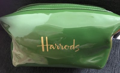 ~尋寶曲~全新英國哈洛氏Harrods經典化妝包/收納包
