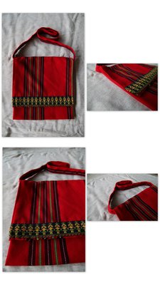 融藝製造 -- 原住民服飾&amp;布料 -- 原住民圖騰背包 -- 380元