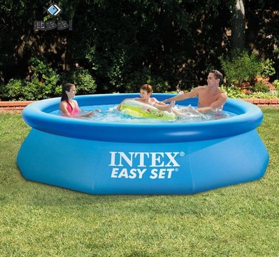 限時免運-正品INTEX加厚超大家庭兒童游泳池成人充氣戲水池305×76CM 28120-趣多多