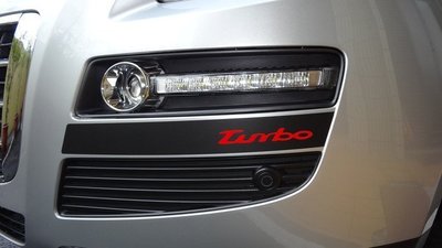 LUXGEN納智捷U6GT/GT220【turbo標誌貼】3M消光卡夢貼紙 渦輪銘牌 原廠零配件 車尾標誌 車頭廠徽標誌