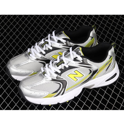 New Balance NB530系列復古休閒慢跑鞋 男女鞋 銀/白/黑/黃色