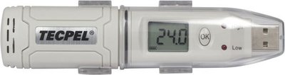TECPEL 泰菱 》TR-31 溫度記錄器 溫度計  IP67 USB介面 記錄容量 4.3萬組 USB溫度記錄