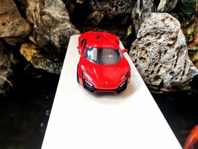 車模Jada佳達1:24速度與激情 萊肯Lykan Hypersport 跑車合金汽車模型汽車模型