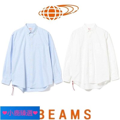 ❤小鹿臻選❤正品現貨 BEAMS JAPAN 日本制京都組紐日系寬松紅繩長袖襯衫