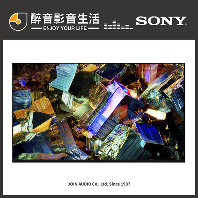 【醉音影音生活】Sony XRM-85Z9K 85吋 Mini LED 8K顯示器/Google TV.日本製台灣公司貨