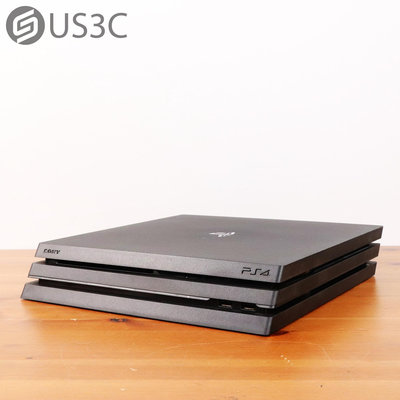 【US3C-板橋店】公司貨 Sony PS4 Pro CUH-7017B 500G SSD 黑色主機 電玩主機 遊戲主機 二手主機