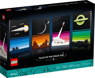 樂高LEGO IDEAS 太空時代的故事 21340  玩具e哥 21340