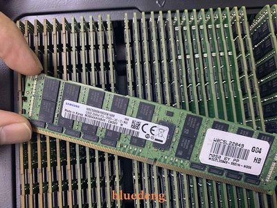 原裝 三星 128G 2S4RX4 PC4-2666V DDR4 ECCREG LRDIMM伺服器記憶體