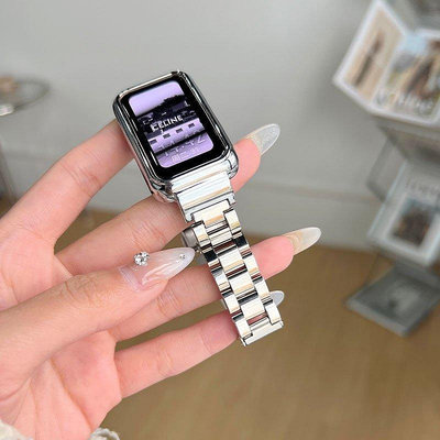 Redmi Smart Band 2 金屬錶帶 搭配金屬框 適用於 紅米 Redmi 手環 2 智能錶帶 腕帶 保護殼-台北之家