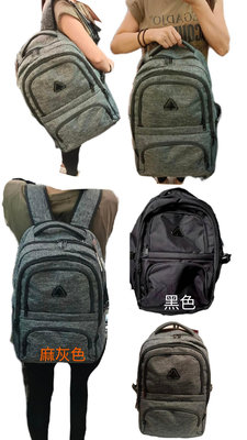 SPYWALK材質：尼龍後背包電腦背包休閒背包可放筆電9656灰色 黑色