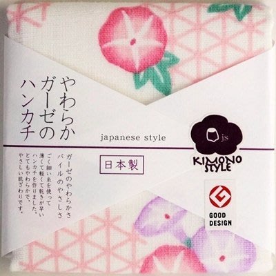 JS-35009 日本紗布方巾 仕女手巾手帕 30X30CM 日式圖紋小碎花