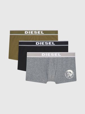 Diesel 男款 3Pack UMBX-SHAWN 三色 四角褲 內褲 三件裝 LOGO  現貨
