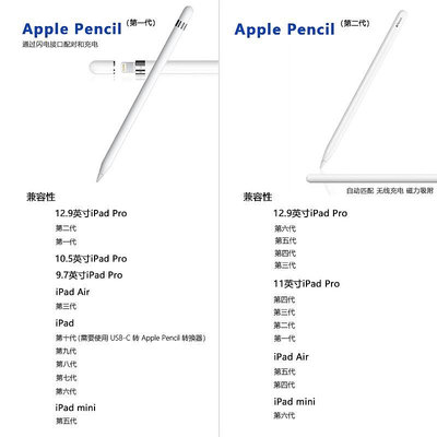 Apple蘋果  pencil2代感壓觸控手寫筆iPadPro類紙膜筆曹保護套