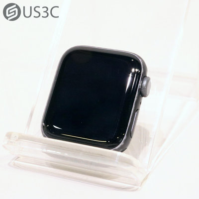 【US3C-青海店】【一元起標故障機】Apple Watch Series 5 40mm GPS 黑色 鋁金屬錶殼 Apple Pay 二手智慧手錶