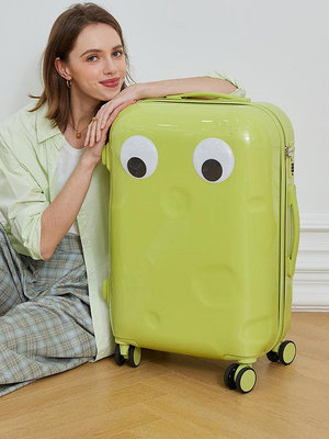 20寸行李箱女小眾設計ins網紅新款小型輕便拉桿旅行箱密碼皮箱子