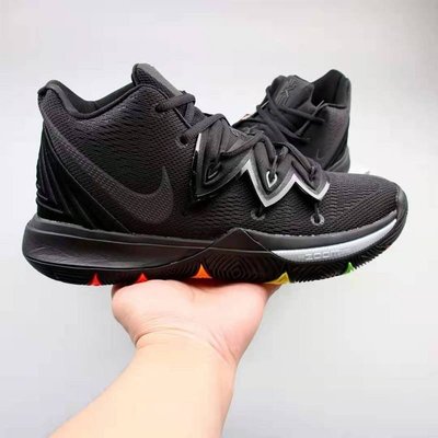 Nike Kyrie 5  黑色 百搭 彩虹 經典 籃球鞋 AO2919-001 男鞋