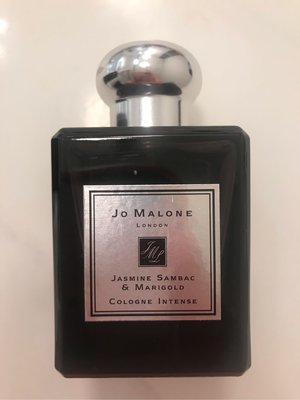隨便賣JO MALONE 黑瓶 JASMINE SAMBAC &amp; MARIGOLD 小花茉莉與萬壽菊 女性香水 50ML~