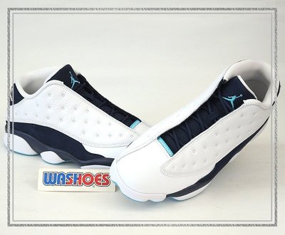 Nike Air Jordan 13 Low AJ13 低筒 白 藍 黃蜂配色 310810-107 US 12~13
