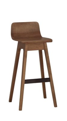 【風禾家具】QM-653-3@SD吧台椅【台中市區免運送到家】高腳椅 餐椅 休閒椅 曲木坐墊 吧檯椅 北歐風傢俱