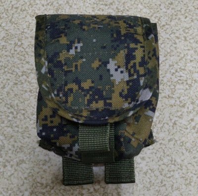【916】手榴彈袋 陸軍數位迷彩手榴彈袋 海陸虎斑迷彩手榴彈袋  個入手榴彈袋