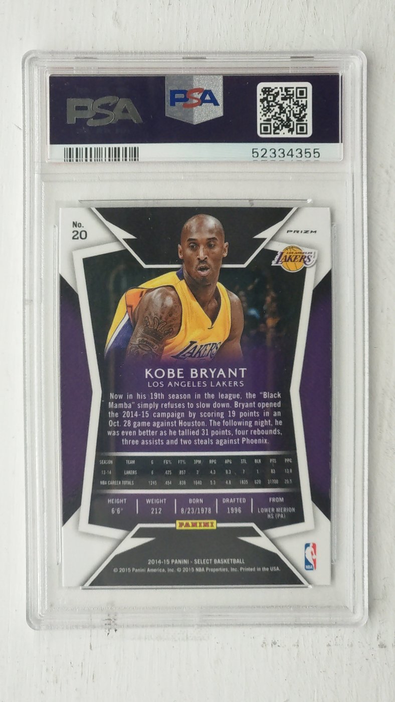 Kobe Bryant 初年度select psa10-