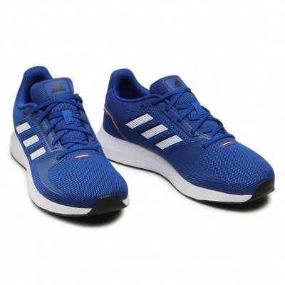 iShoes正品 Adidas Runfalcon 2.0 男鞋 藍 白 輕量 透氣 基本款 走路 慢跑鞋 FZ2802