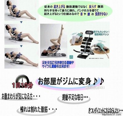 TIG:全民運動/健腹機/美背機/挺腰機/塑腰/拉筋/氣血循環/脊椎舒壓/背痛/倒立機/健美機