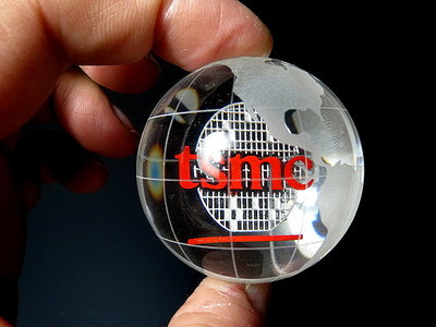 【 金王記拍寶網 】(常5) 股G037 台積電tsmc 水晶球一顆 罕件稀有