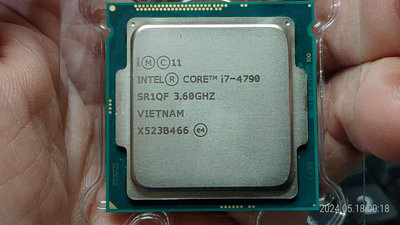 【1150腳位】Intel® Core™ i7-4790 處理器 8 MB 快取，最高 4.00 GHz 四核心八執行緒