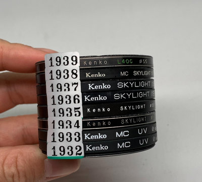 肯高Kenko 55mm天光鏡濾鏡 UV濾鏡 鏡頭保護濾鏡