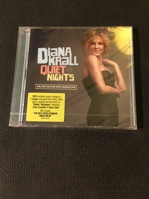(全新未拆封)Diana Krall 戴安娜.克瑞兒 - 美麗夜戀 CD+DVD限量盤