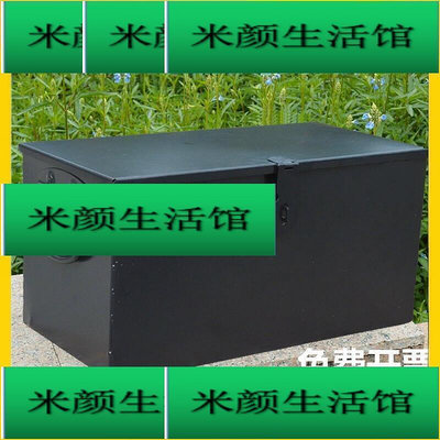 【廠家直銷】白鐵皮定制大號帶鎖箱盒子加厚不生銹鐵箱子五金工具箱收納儲物箱