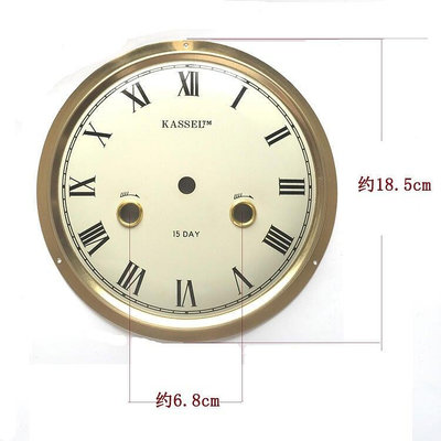 機械鐘金屬表盤DIY鐘面老式鐘表刻度盤手工鐘表零件創意時鐘