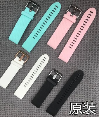 IS原裝錶帶 Garmin佳明fenix5S plus硅膠快拆錶帶 飛耐時6S pro手錶腕帶 原裝