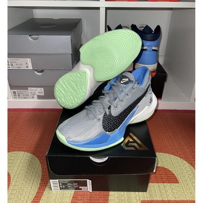 【正品】耐克Nike Zoom Freak 2 "Particle Grey" 灰藍綠 CK5424-004 +預購慢跑鞋