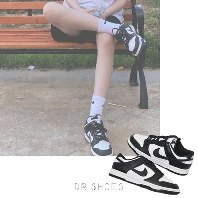 【Dr.Shoes 】NIKE DUNK LOW 黑白 熊貓 男鞋 休閒鞋 DD1391-100