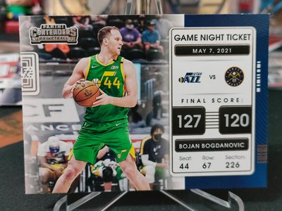 （3張一組）2021-22 Panini Contenders Basketball Game Night Ticket