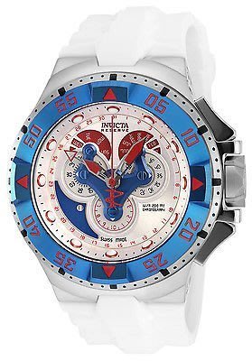 《大男人》Invicta 18562瑞士大錶徑50MM個性潛水錶，紅藍白三色更顯自由奔放的年輕氣息(本賣場全現貨)